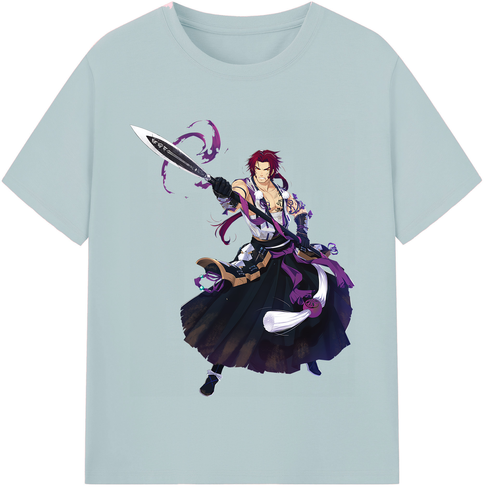 （画像用） 刀剣乱舞 Touken Ranbu 綿100％半袖Tシャツ（フロントプリント）